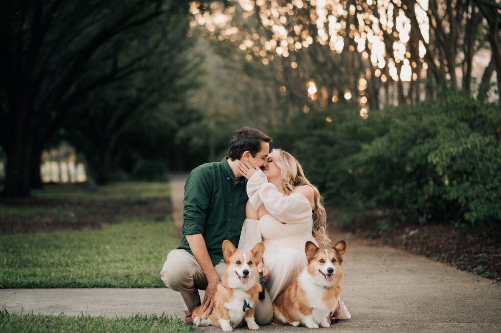 Winter Engagement Photography at Arsenal Park in Baton Rouge, Louisiana