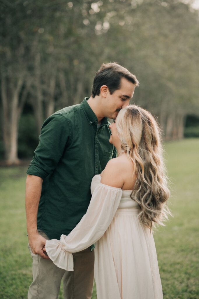 Winter Engagement Photography at Arsenal Park in Baton Rouge, Louisiana