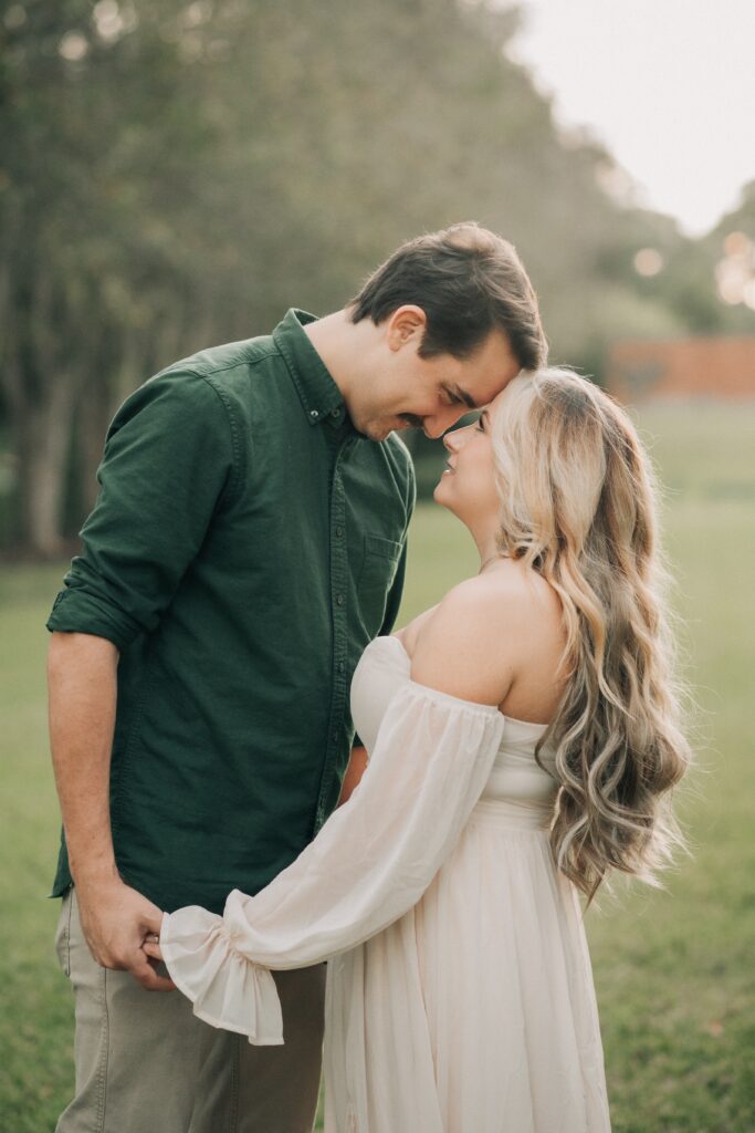 Winter Engagement Photography at Arsenal Park in Baton Rouge, Louisiana