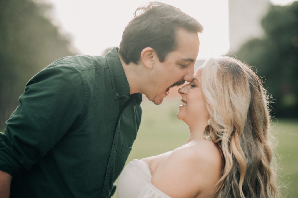 Winter Engagement Photography at Arsenal Park in Baton Rouge, Louisiana