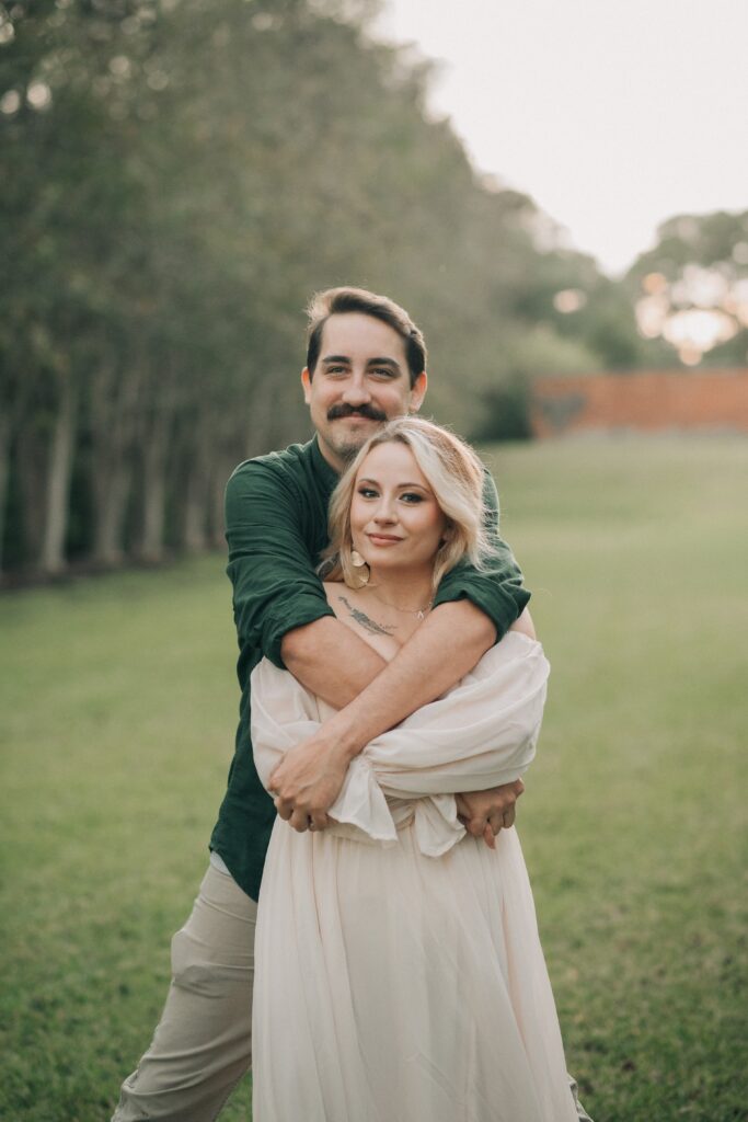 Winter Engagement Photography at Arsenal Park in Baton Rouge, Louisiana