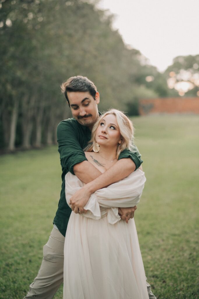 Winter Engagement Photography at Arsenal Park in Baton Rouge, Louisiana