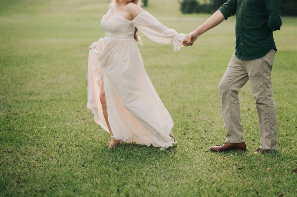 Winter Engagement Photography at Arsenal Park in Baton Rouge, Louisiana