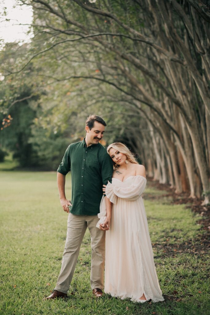 Winter Engagement Photography at Arsenal Park in Baton Rouge, Louisiana