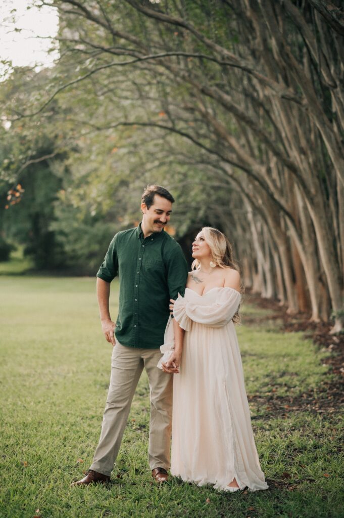 Winter Engagement Photography at Arsenal Park in Baton Rouge, Louisiana