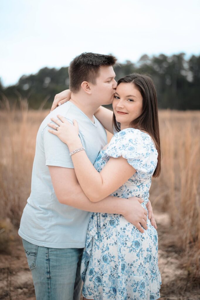 Engagement Portraits at the Sand Dunes in Covington Louisiana