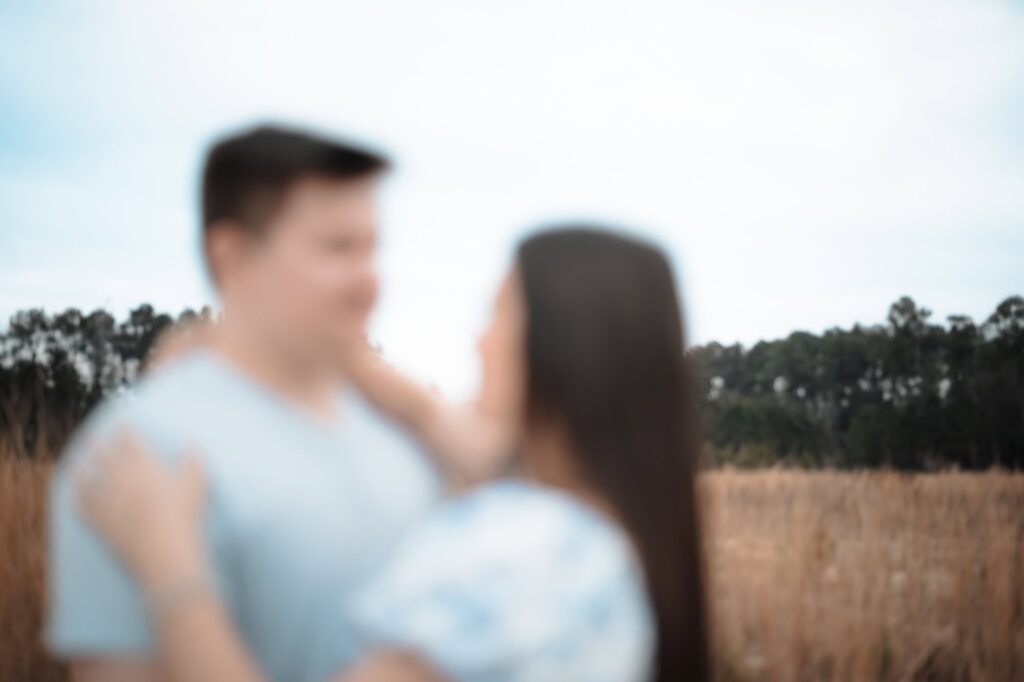 Engagement Portraits at the Sand Dunes in Covington Louisiana