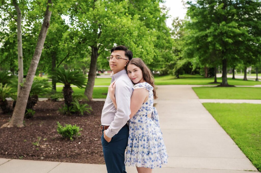 Engagement Portraits in Downtown Baton Rouge, Louisiana