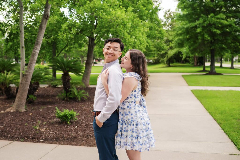 Engagement Portraits in Downtown Baton Rouge, Louisiana