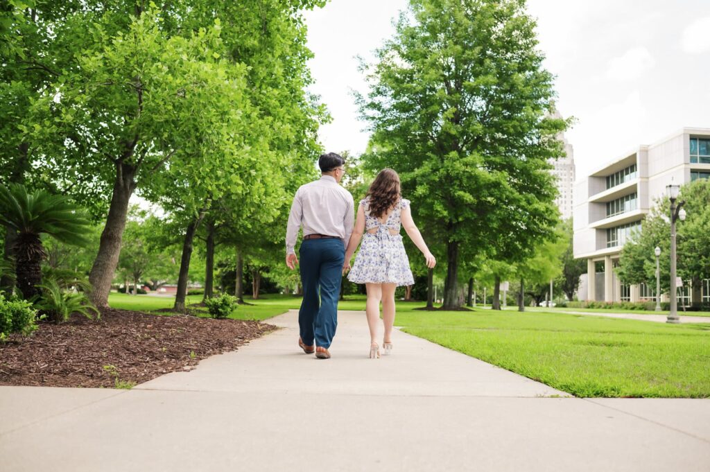 Engagement Portraits in Downtown Baton Rouge, Louisiana