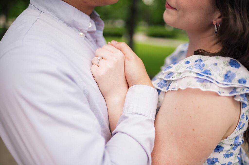 Engagement Portraits in Downtown Baton Rouge, Louisiana
