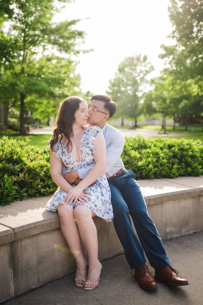 Engagement Portraits in Downtown Baton Rouge, Louisiana