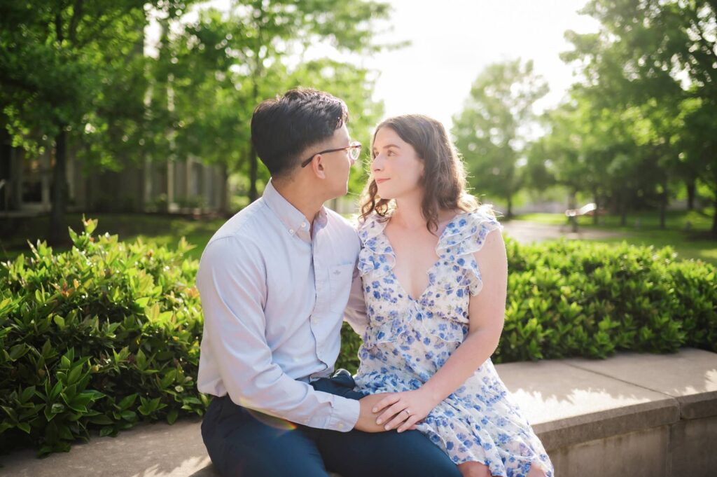 Engagement Portraits in Downtown Baton Rouge, Louisiana