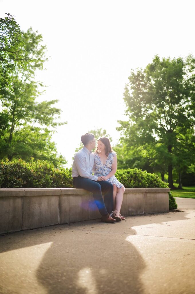 Engagement Portraits in Downtown Baton Rouge, Louisiana