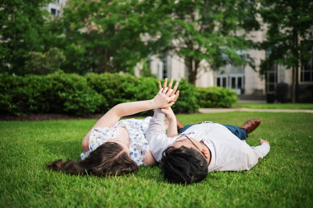 Engagement Portraits in Downtown Baton Rouge, Louisiana