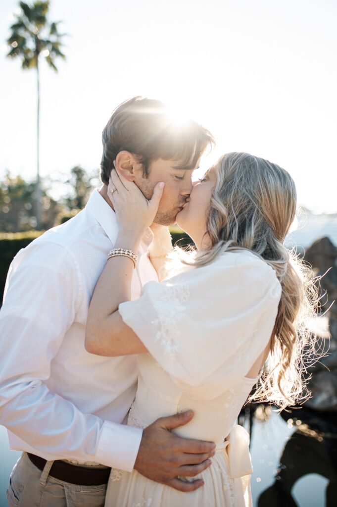 Engagement Portraits at The New Orleans Botanical Garden in Louisiana