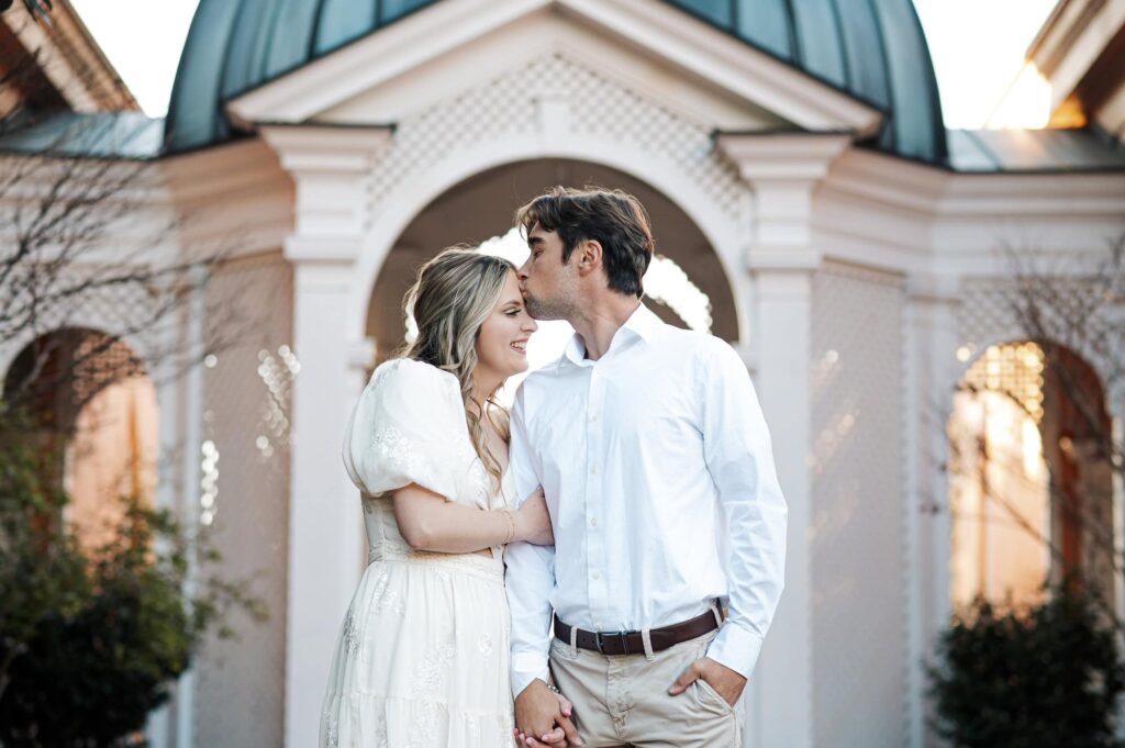 Engagement Portraits at The New Orleans Botanical Garden in Louisiana