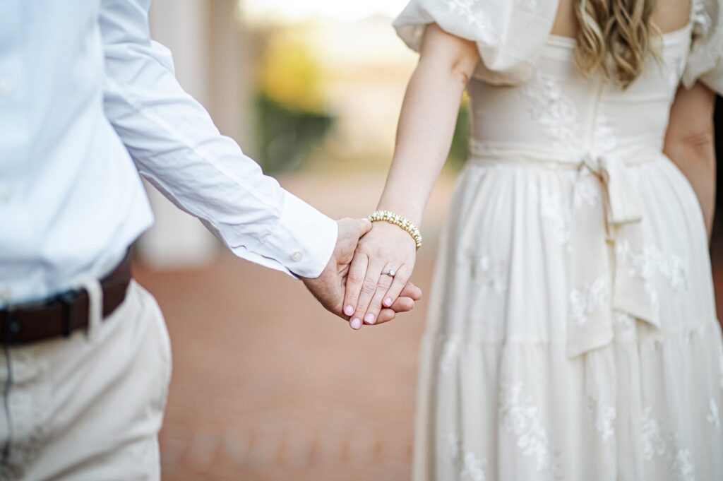 Engagement Portraits at The New Orleans Botanical Garden in Louisiana