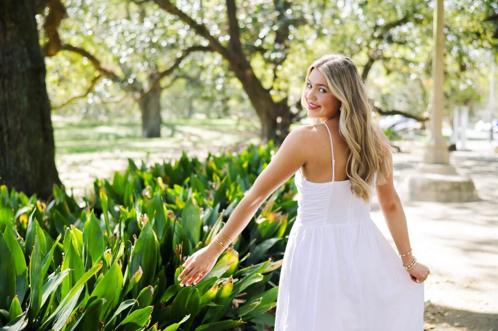High School Senior Graduation Portraits at City-Brooks Park in Baton Rouge, LA