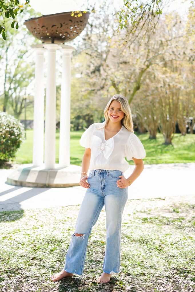 High School Senior Graduation Portraits at City-Brooks Park in Baton Rouge, LA