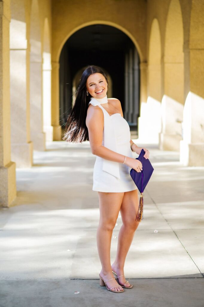 LSU Senior Graduation Portraits in the Quad at LSU in Baton Rouge, LA