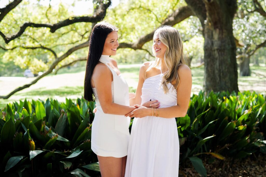 High School and LSU Senior Graduation Portraits at City-Brooks Park in Baton Rouge, LA