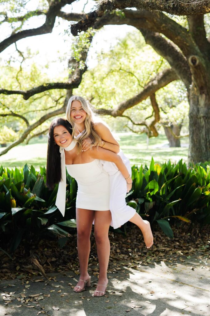 High School and LSU Senior Graduation Portraits at City-Brooks Park in Baton Rouge, LA